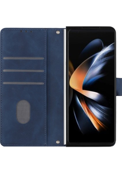 Samsung Galaxy Z Fold5 5g Deri Telefon Kapağı Cüzdan Stand Baskılı Kılıf (Yurt Dışından) fırsatları