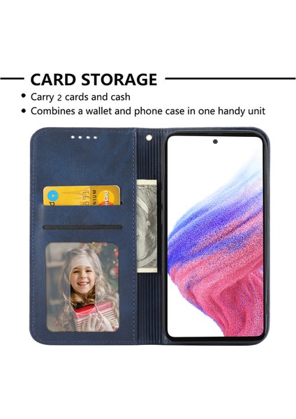 Samsung Galaxy M54 5G/F54 5g Telefon Deri Kılıfı, Cüzdan Stand Kapağı (Yurt Dışından) modelleri