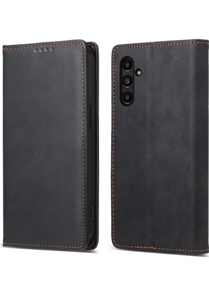 Samsung Galaxy A14 4g/5g Pu Deri Kılıf Rfıd Stand Cüzdanı ile Telefon Kapağı (Yurt Dışından)