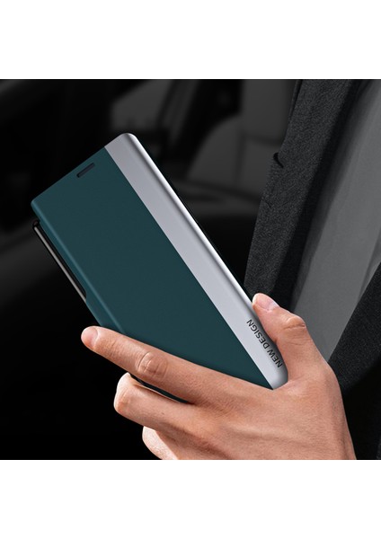Samsung Galaxy Z Fold5 5g Şok Geçirmez Kasa Pu Deri+Pc Telefon Kapağı Kalemle (Yurt Dışından)