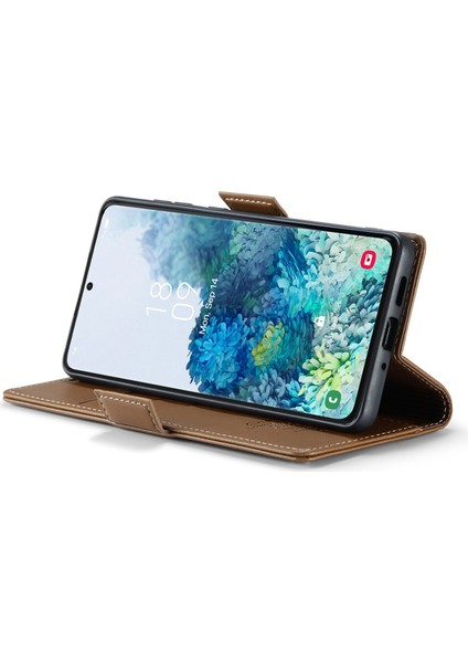 Samsung Galaxy S20 Plus 5g/4g Pu Deri Rfıd Engelleme Cüzdan Kapağı (Yurt Dışından) fırsatları