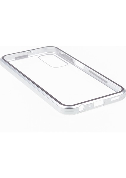 Samsung Galaxy A24 4g Açık Çift Taraflı Temperli Cam Kılıf Manyetik Adsorpsiyon Metal Çerçeve Telefon Kapağı (Yurt Dışından) fırsatları