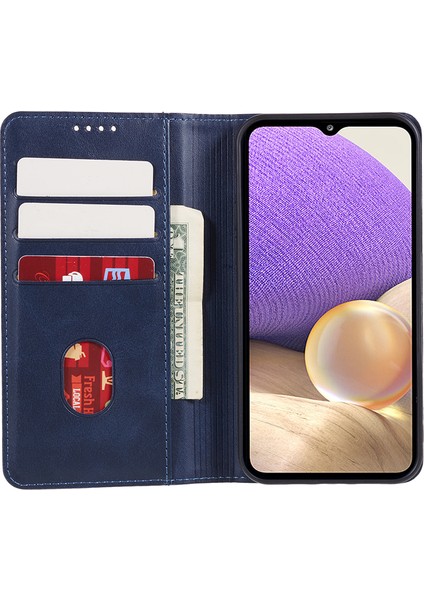 Samsung Galaxy M54 5G/F54 5g Anti-Drop Pu Deri Stand Buzağı Dokusu Cüzdan Telefon Kapağı (Yurt Dışından) fırsatları