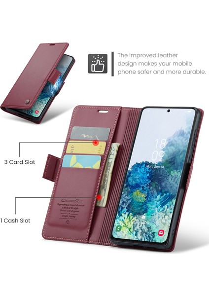 Samsung Galaxy S20 Plus 5g/4g Pu Deri Rfıd Engelleme Cüzdan Kapağı (Yurt Dışından) indirimleri