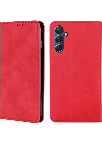 Samsung Galaxy M54/F54 5g Kart Tutucu Pu Deri Kapak Cilt Dokunuşu Flip Stand Telefon Kılıfı (Yurt Dışından)