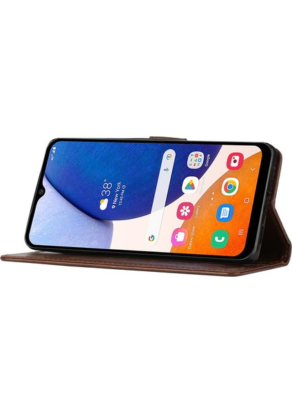 Samsung Galaxy M14 5g Baskılı Kelebekler Pu Deri Telefon Kılıfı Cüzdan Kapak Standı Kayış (Yurt Dışından)