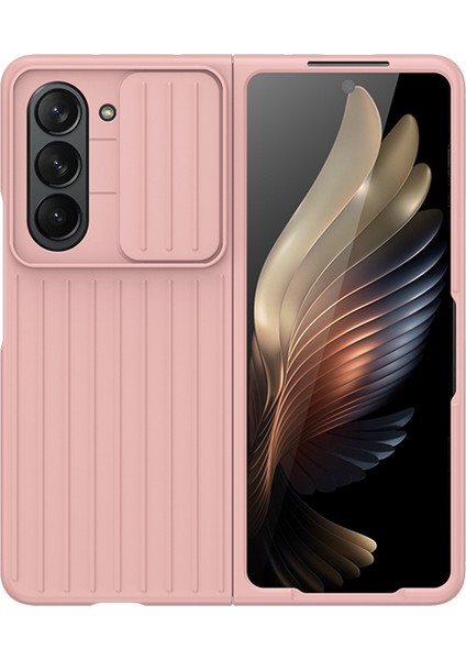 Samsung Galaxy Z Fold5 5g Sert Pc Telefon Kılıfı Anti-Çizelge Anti-Kameralı Kamera Koruyucu ile Ince Kapak (Yurt Dışından)