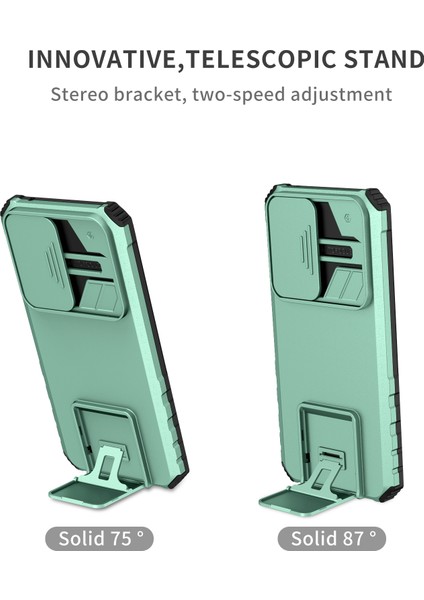 Samsung Galaxy A54 5g Kickstand Case Anti-Cratch Pc+ Tpu Telefon Koruyucusu Slayt Kamera Kapağı (Yurt Dışından) modelleri