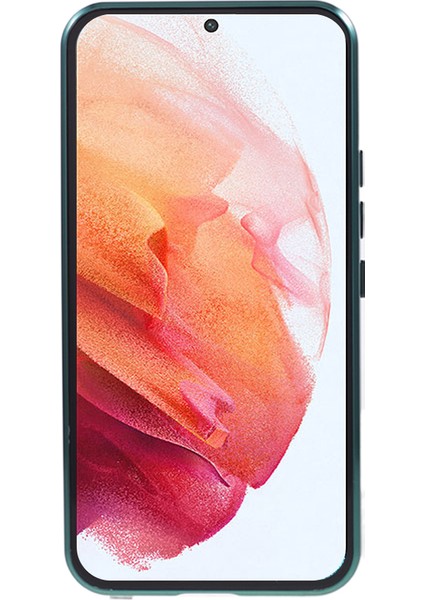 Samsung Galaxy S21 Plus 5g Manyetik Adsorpsiyon Telefon Kılıfı Çift Taraflı Temperli Cam+ Metal Çerçeve Kilit Tokalı Koruyucu Kapak (Yurt Dışından) modelleri