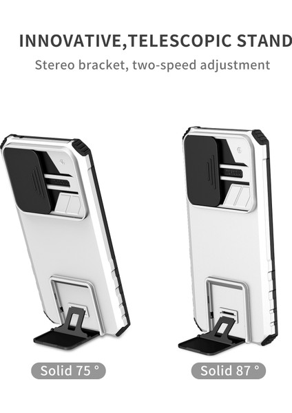 Samsung Galaxy A54 5g Kickstand Case Anti-Cratch Pc+ Tpu Telefon Koruyucusu Slayt Kamera Kapağı (Yurt Dışından) modelleri