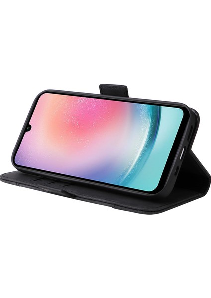 Samsung Galaxy A24 4g Telefon Cüzdan Stand Kılıfı Baskılı Hat Pu Deri Kapak (Yurt Dışından) modelleri