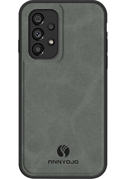 Samsung Galaxy A13 4g Pu Deri Kaplamalı Pc+Tpu Kapak Anti-Drop Telefon Kılıfı Desteği Manyetik Araç Montajı (Yurt Dışından)