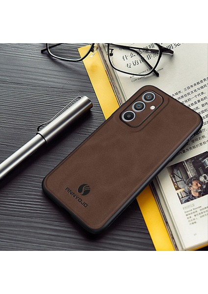 Samsung Galaxy A54 5g Telefon Kılıfı Pu Deri+Pc+Tpu Kapak Araç Magnetıc Tutruk Metal Sayfası (Yurt Dışından) fırsatları