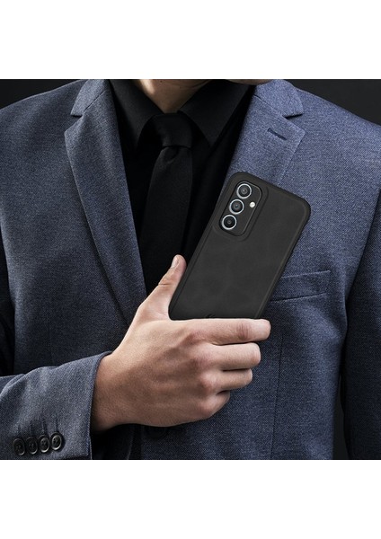 Samsung Galaxy A54 5g Telefon Kılıfı Pu Deri+Pc+Tpu Kapak Araç Magnetıc Tutruk Metal Sayfası (Yurt Dışından) indirimleri