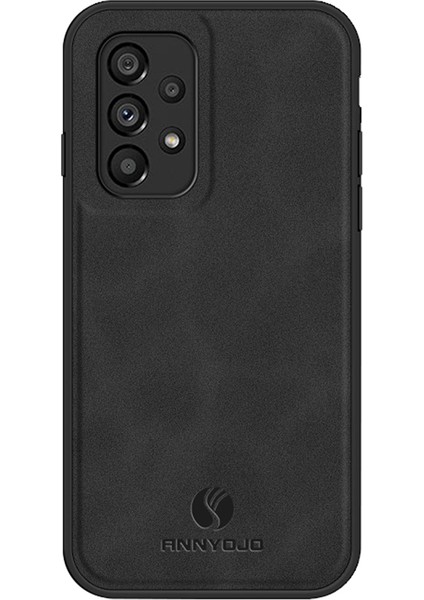 Samsung Galaxy A13 4g Pu Deri Kaplamalı Pc+Tpu Kapak Anti-Drop Telefon Kılıfı Desteği Manyetik Araç Montajı (Yurt Dışından)