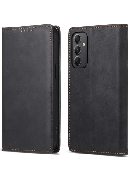 Samsung Galaxy A34 5g Telefon Kılıfı, Pu Deri Stand Rfıd Engelleme Cüzdan Kapağı (Yurt Dışından)