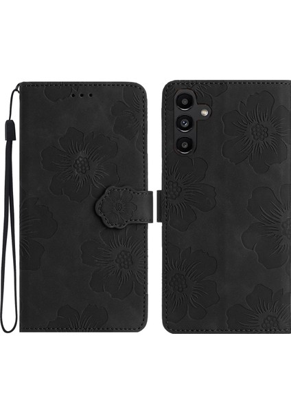 Samsung Galaxy A13 5g Deri Telefon Kapağı Cüzdan Stand Kılıfı Kayış (Yurt Dışından)