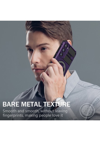 Samsung Galaxy S23 Plus Manyetik Telefon Kılıf Kickstand Pc+ Tpu Sağlam Koruyucu Kapak (Yurt Dışından) indirimleri