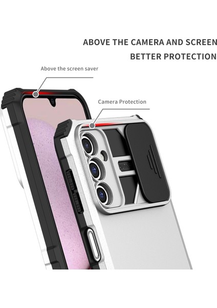 Samsung Galaxy A14 5g Kickstand Telefon Kasası Slayt Kamera Koruması Pc+ Tpu Kapağı (Yurt Dışından) fırsatları