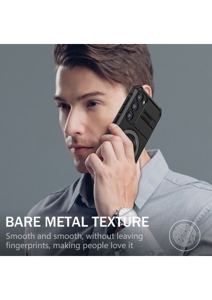 Samsung Galaxy S23 Plus Manyetik Telefon Kılıf Kickstand Pc+ Tpu Sağlam Koruyucu Kapak (Yurt Dışından) indirimleri