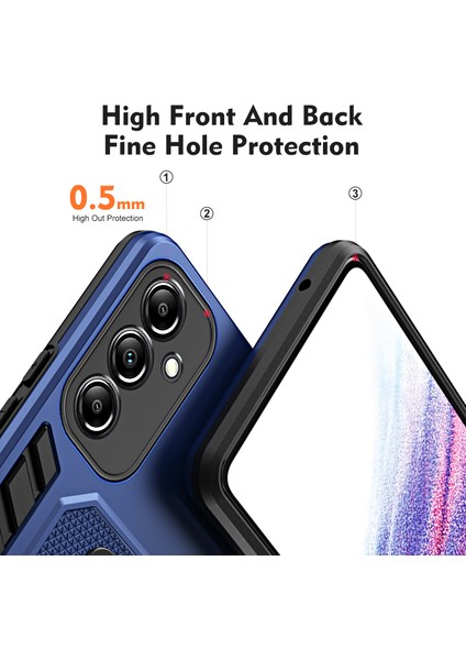 Samsung Galaxy M14 5g Silikon Halka Kayışı Tpu+Pc Telefon Kılıfı Metal Kickstand Cover (Yurt Dışından) fırsatları