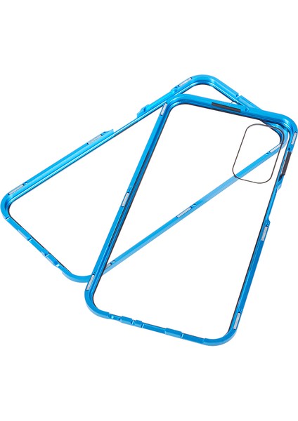 Samsung Galaxy A24 4g Açık Çift Taraflı Temperli Cam Kılıf Manyetik Adsorpsiyon Metal Çerçeve Telefon Kapağı (Yurt Dışından) fırsatları