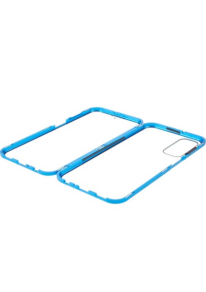 Samsung Galaxy A24 4g Açık Çift Taraflı Temperli Cam Kılıf Manyetik Adsorpsiyon Metal Çerçeve Telefon Kapağı (Yurt Dışından) indirimleri
