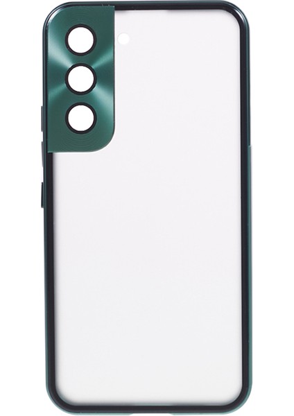 Samsung Galaxy S22+ 5g Manyetik Metal Çerçeve Telefon Kasası Çift Taraflı Temperli Cam Tam Koruyucu Kapak (Yurt Dışından)