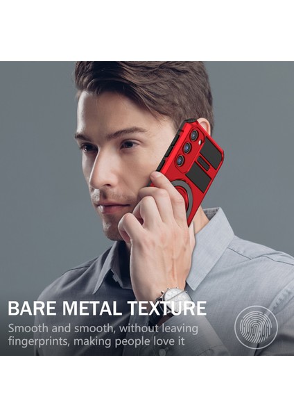 Samsung Galaxy S23 Plus Manyetik Telefon Kılıf Kickstand Pc+ Tpu Sağlam Koruyucu Kapak (Yurt Dışından) indirimleri