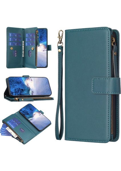 Samsung Galaxy S20 Fe 5G/S20 FE/S20 Fe 2022/S20 Lite Pu Deri Kapak Cüzdan Stand Zippered Telefon Kılıfı (Yurt Dışından) indirimleri