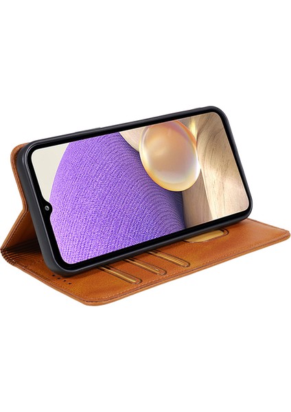 Samsung Galaxy M54 5G/F54 5g Anti-Drop Pu Deri Stand Buzağı Dokusu Cüzdan Telefon Kapağı (Yurt Dışından) indirimleri