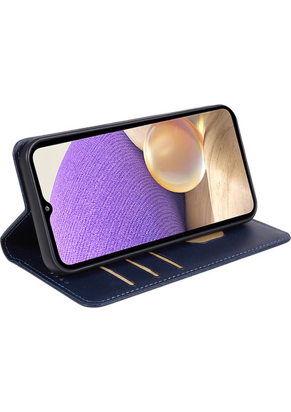 Samsung Galaxy A34 5g Etkiye Dayanıklı Pu Deri Deri Telefon Kasası Buzağı Doku Cüzdan Kapağı Stand (Yurt Dışından) indirimleri