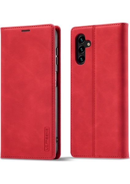 Samsung Galaxy A24 4g Mikrofiber Deri Flip Case Cüzdan Stand Telefon Kapağı (Yurt Dışından)