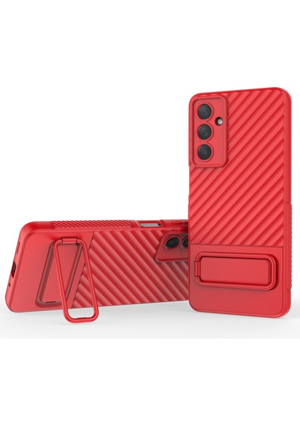 Samsung Galaxy M54 5G/F54 5g Esnek Yumuşak Tpu Kasası Kickstand ile Çizilmeye Dayanıklı Cilt Dokunma Telefonu Kapağı (Yurt Dışından) fiyatları