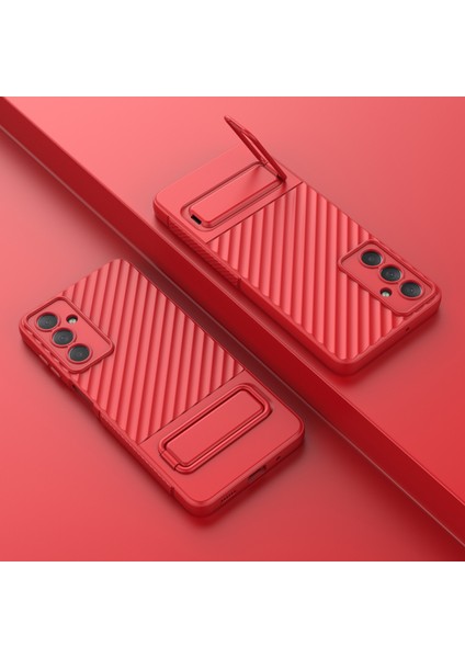 Samsung Galaxy M54 5G/F54 5g Esnek Yumuşak Tpu Kasası Kickstand ile Çizilmeye Dayanıklı Cilt Dokunma Telefonu Kapağı (Yurt Dışından) modelleri