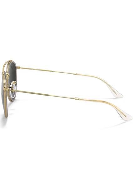 RB 3647N 921048 51 Unisex Polarize Altın Yuvarlak Metal Güneş Gözlüğü modelleri