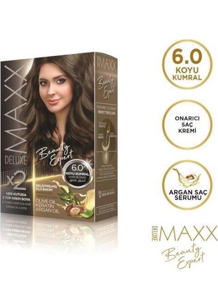 Wella Koleston Maxx Deluxe X2 Ikili Boya 6.0 Koyu Kumral