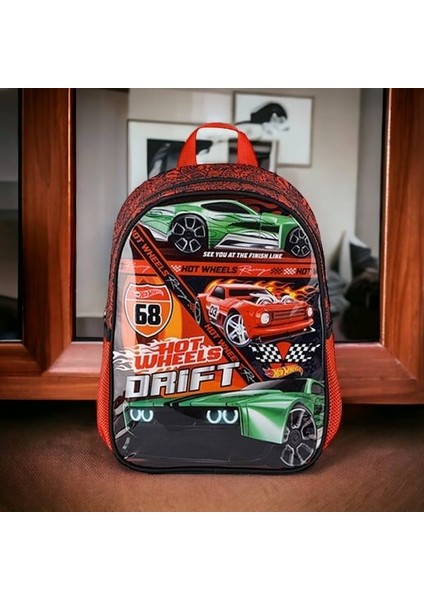 Hot Wheels Ilkokul Çantası Hawk Drıft,beslenme Çantası ve Kalem Kutu