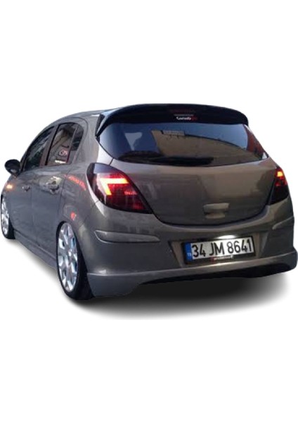 Opel Corsa D (2007 - 2014) Arka Ek (Plastik)