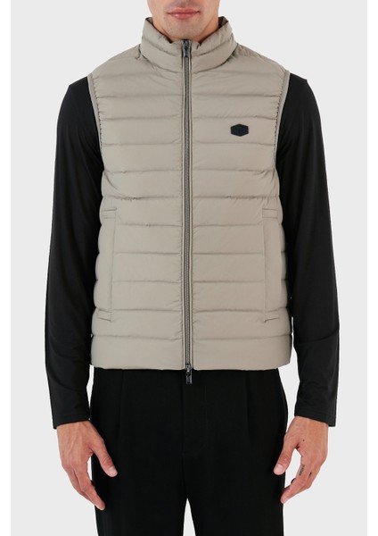 Suya ve Soğuğa Dayanıklı Kuş Tüyü Dolgulu Slim Fit Erkek Yelek 8N1BQ1 1nlrz 0643