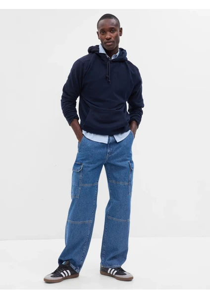 90S Original Straight Fit Kargo Washwell™ Jean Pantolon