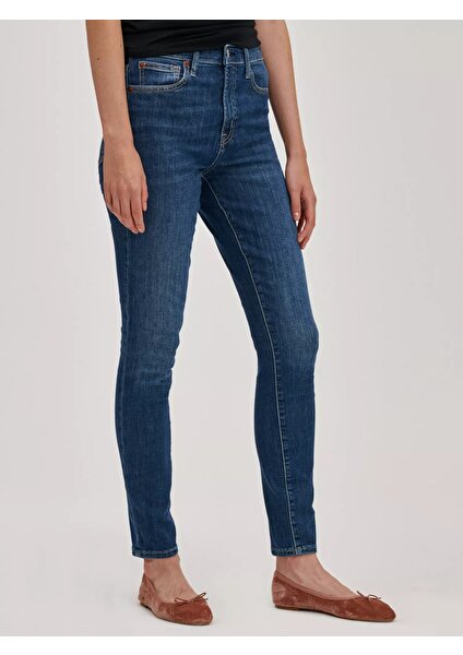 High Rise Skinny Jean Pantolon