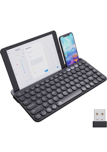 K931T 2.4g Wireless & Bluetooth 3.0 & Bt5.0 Dual Mode Klavye