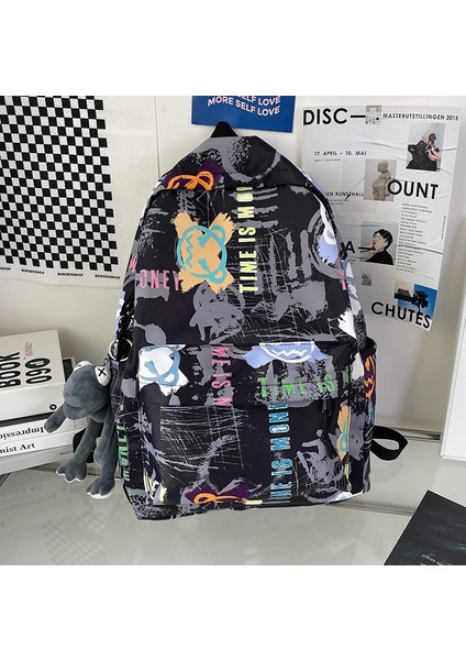 Büyük Kapasiteli Grafiti Okul Çantası (Yurt Dışından) fiyatları