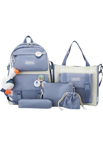 Büyük Kapasiteli Sırt Çantası 5'li Takım (Yurt Dışından)