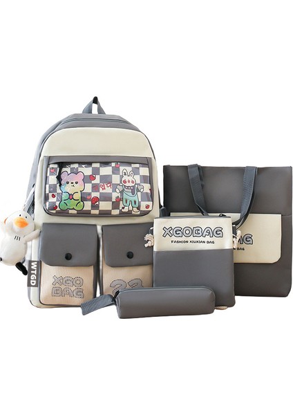 Büyük Kapasiteli Sırt Çantası 4'li Takım (Yurt Dışından)