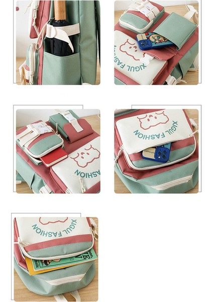 4 Parçalı Büyük Kapasiteli Sırt Çantası (Yurt Dışından) indirimleri