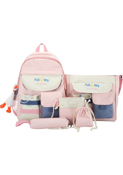 5 Parçalı Büyük Kapasiteli Sırt Çantası (Yurt Dışından)