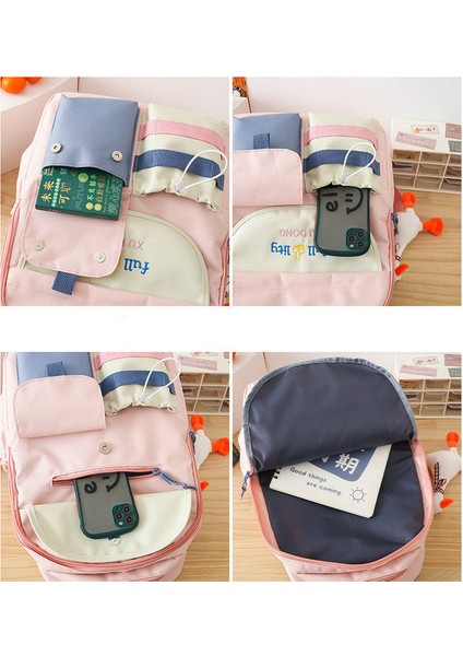 5 Parçalı Büyük Kapasiteli Sırt Çantası (Yurt Dışından) indirimleri