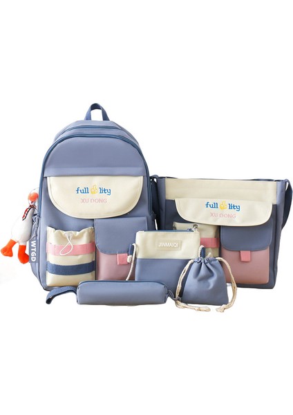 5 Parçalı Büyük Kapasiteli Sırt Çantası (Yurt Dışından)